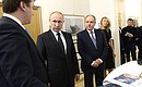 Во время посещения Российской государственной специализированной академии искусств.