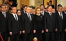 Funeral ceremony for Yevgeny Primakov.