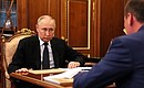 В ходе встречи с главой Республики Мордовия Артёмом Здуновым.