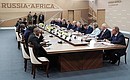 Встреча с Президентом Мозамбика Филипе Жасинту Ньюси. Фото: Алексей Даничев, РИА «Новости»