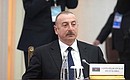 President of Azerbaijan Ilham Aliyev during the informal meeting of the CIS heads of state. Photo: Alexei Danichev, RIA Novosti