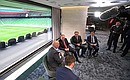 Встреча с президентом ФИФА Джанни Инфантино.