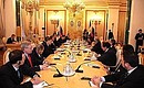 Российско-аргентинские переговоры в расширенном составе.