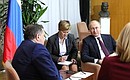 Беседа с Председательствующим Президиума Боснии и Герцеговины Милорадом Додиком.