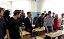 Встреча со студентами Алтайского государственного университета.