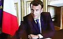 President of France Emmanuel Macron.
