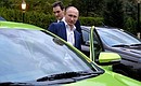 Владимир Путин протестировал новый автомобиль «АвтоВАЗа» – «Лада Веста».