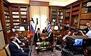 Meeting with Greek President Prokopis Pavlopoulos.