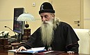 Митрополит Московский и всея Руси Русской православной старообрядческой церкви Корнилий.