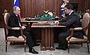 C президентом ПАО «Ростелеком» Михаилом Осеевским.