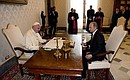 Встреча с Папой Римским Франциском.