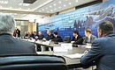 Meeting on including Russian-made civil and transport aircraft in the consolidated state order until 2020.