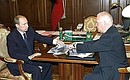 Рабочая встреча с главой Республики Алтай Михаилом Лапшиным.
