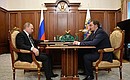With Alexei Repik, President of Delovaya Rossiya national public organisation.