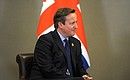 Премьер-министр Великобритании Дэвид Кэмерон.