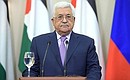 President of Palestine Mahmoud Abbas.