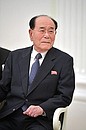 Chairman of the DPRK Supreme People's Assembly Presidium Kim Yong-nam.