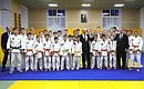 With athletes from Turbostroitel Judo Club.
