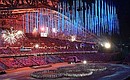 Церемония закрытия XXII Олимпийских зимних игр 2014 года. Фото ТАСС