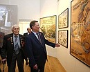 Chief of Staff of the Presidential Executive Office Sergei Ivanov took part in the opening of the Pobeda [Victory] exhibition at the State Historical Museum. Photo: TASS