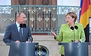 Statements for the press. With Federal Chancellor of Germany Angela Merkel.