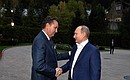 Vladimir Putin tested AvtoVAZ’s new car, the Lada Vesta. AvtoVAZ CEO Bo Andersson told the President about the company’s newest product.