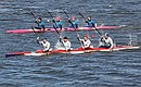 Finals at the Russian President’s Cup Rowing Regatta.