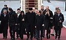 President of France François Hollande made a brief working visit to Moscow to meet with Vladimir Putin.