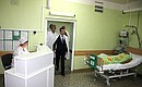 Посещение Пятигорской центральной городской больницы.