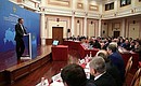 Sergei Ivanov attended a domestic policy workshop with representatives of leading executive agencies in the regions of the Russian Federation.