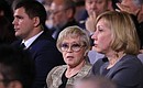 Народная артистка СССР Алиса Фрейндлих на церемонии открытия V Санкт-Петербургского международного культурного форума.