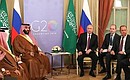 Встреча с Наследным принцем, Министром обороны Саудовской Аравии Мухаммедом бен Сальманом аль Саудом.