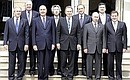 Совместное фотографирование глав государств и правительств «Группы восьми».