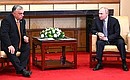 With Prime Minister of Hungary Viktor Orban. Photo: Grigoriy Sisoev, RIA Novosti