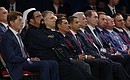 Пленарное заседание XI Восточного экономического форума.