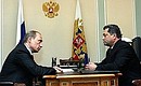Встреча с губернатором Смоленской области Виктором Масловым.