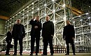 Vladimir Putin visited the enterprise’s floors of the NOVATEK-Murmansk LNG Construction Centre.