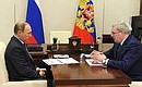 С губернатором Красноярского края Виктором Толоконским.