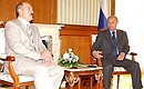 Meeting with Belarusian President Alexander Lukashenko
