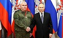 The Order for Services to the Fatherland, 3rd degree (with swords), was presented to Hero of the Russian Federation, Lieutenant General Gennady Anashkin.