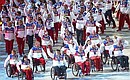 Closing ceremony of the XI Paralympic Winter Games. Photo: RIA Novosti