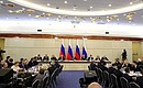 Expanded meeting of the State Council Presidium on Russian regions' goals in healthcare.