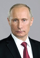 Photo of Vladimir Putin.