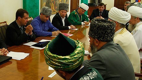 Встреча с муфтиями России