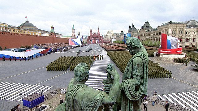 Военный парад на Красной площади
