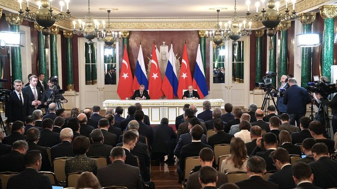 Пресс-конференция по итогам российско-турецких переговоров