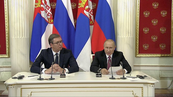 Заявления для прессы по итогам российско-сербских переговоров