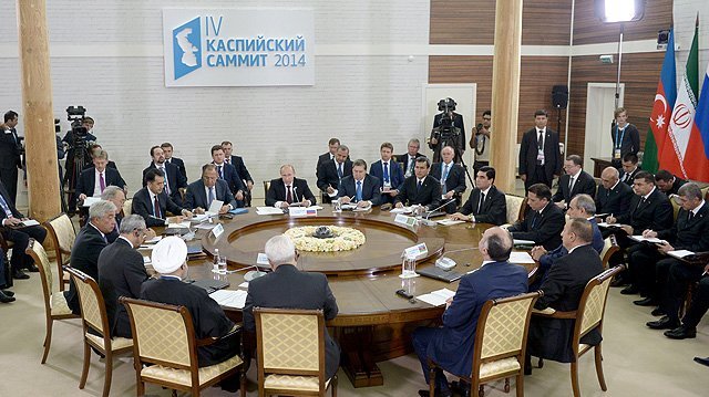 Выступление на встрече глав государств – участников IV Каспийского саммита в расширенном составе