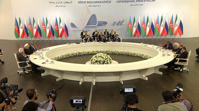 Трёхсторонняя встреча глав Азербайджана, Ирана и России