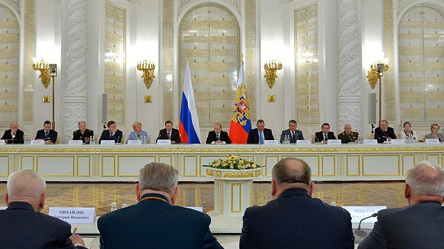 Вступительное слово на заседании Российского оргкомитета «Победа»